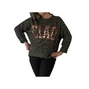 NEW MISS CARLA ciao bella lightweight top in dark olive green